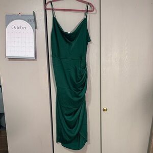 Elegant Green Women's Dress